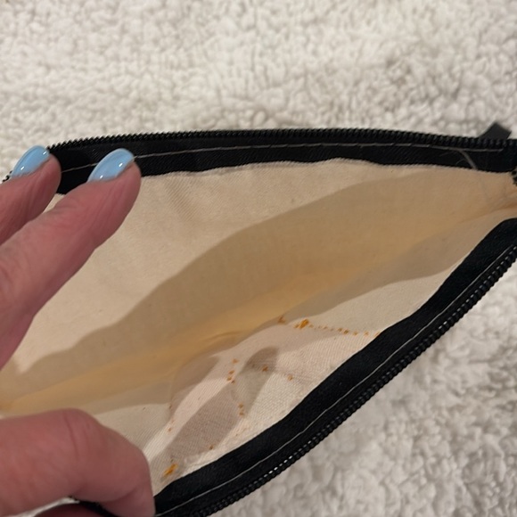 Hand crafter Lady Bug  Hand embroidered small bag - Picture 3 of 3